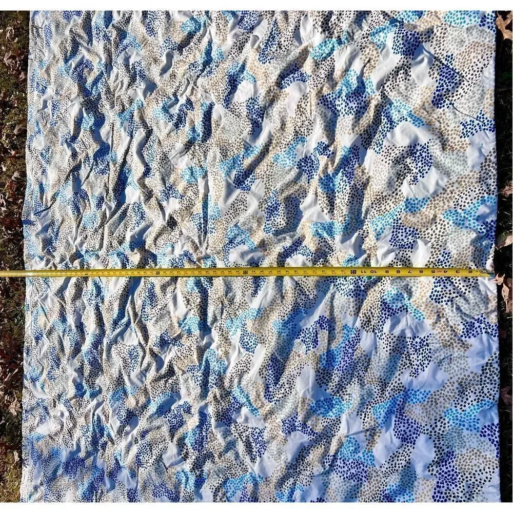 Vintage Handmade Cross Quilt Queen Size